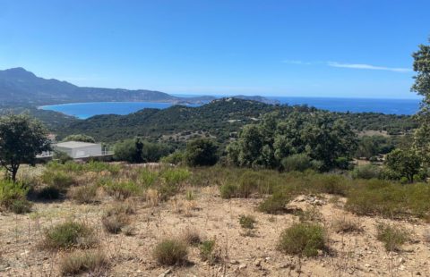Terrain vue mer panoramique de 5000 m²