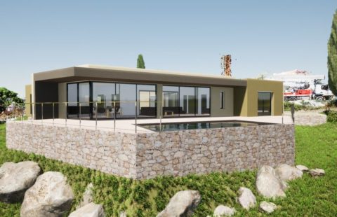 Villa neuve de 230 m² vue mer terrain 999 m² avec piscine
