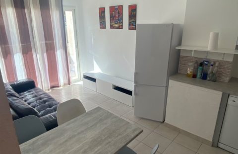 Appartement de 37,70 m², terrasse de 24 m², cave et garage